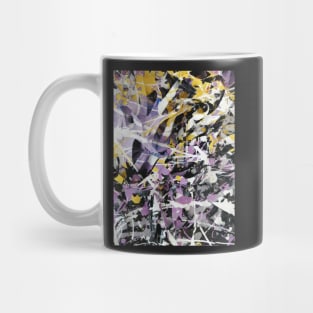 Electric Choas - Acrylic Pinting on Canvas Mug